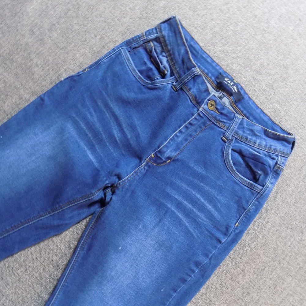 Wax Jean Skinny Jeans Womens Size 7 Blue Good High Rise Stretch Denim 1789